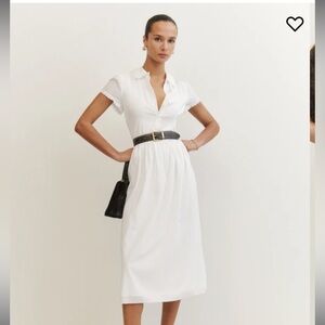 Reformation Ula Dress | White | Size 6